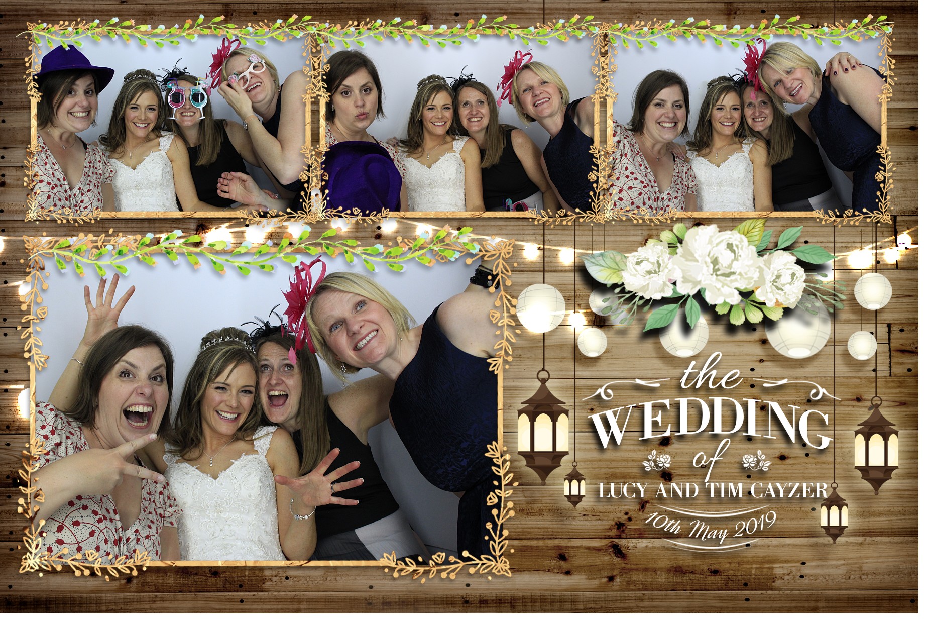 Lucy & Tim's Wedding | View more photos from the event at gallery.myphotoboothexperience.co.uk/u/MyPhotoBoothExperienceLtd/Lucy-Tims-Wedding